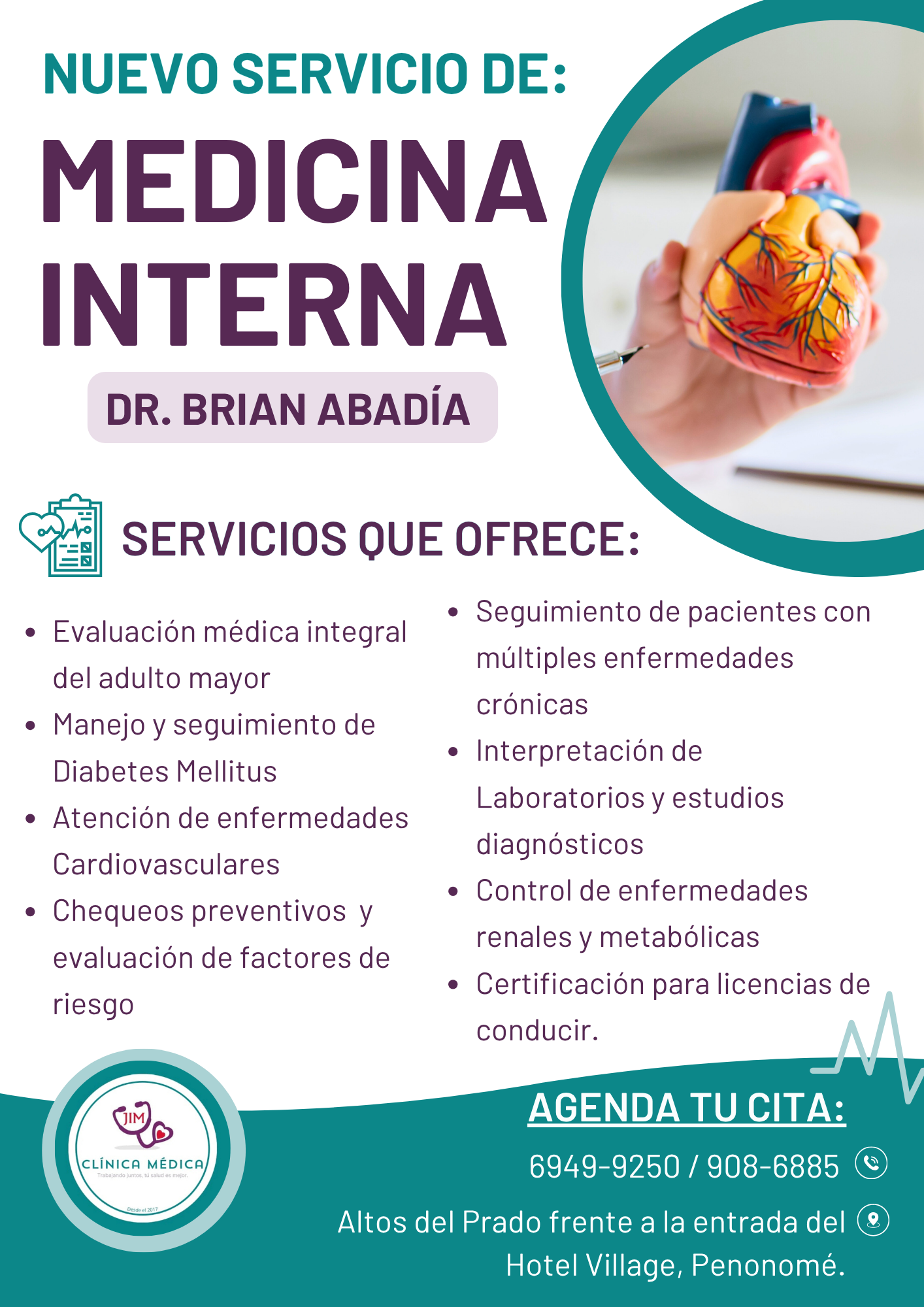 flyer para clínica psicológica moderno azul (2)